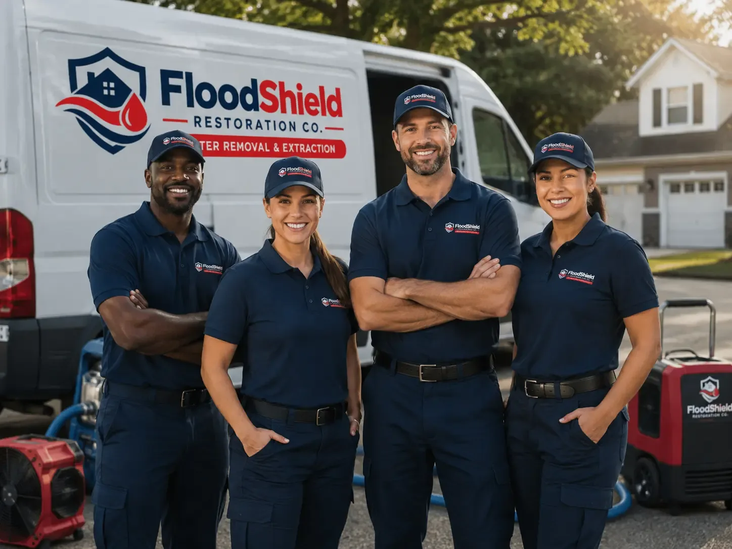 Flood Damage Restoration company in Kyle, SD